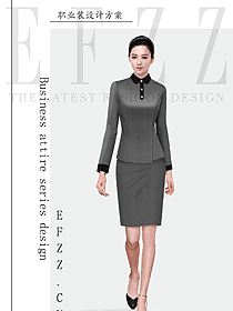 時尚女秋冬職業(yè)裝設(shè)計圖1937