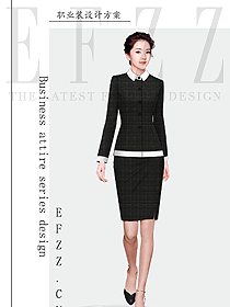 時尚女秋冬職業(yè)裝設(shè)計圖1941