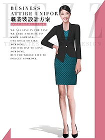 時(shí)尚女秋冬職業(yè)裝設(shè)計(jì)圖1951