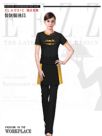 原創(chuàng)設計快餐廳制服設計圖479