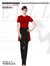奶茶店員工制服設計圖480