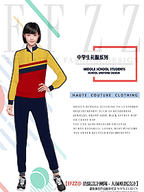 原創(chuàng)設(shè)計(jì)學(xué)生服校服款式圖267