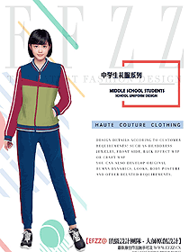 時(shí)尚學(xué)生服校服設(shè)計(jì)圖279