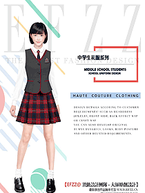 學(xué)生服校服設(shè)計(jì)效果圖286