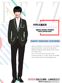 原創(chuàng)設(shè)計(jì)學(xué)生服校服款式圖289