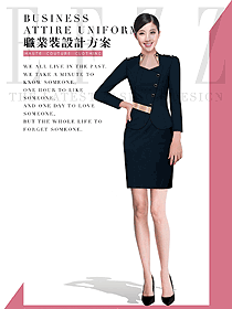 OL通勤裝女秋冬職業(yè)裝設(shè)計圖1974