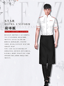 時尚男款廚師制服設(shè)計圖525
