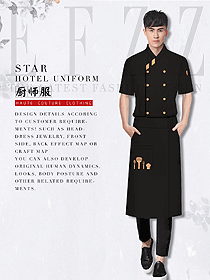 時(shí)尚男款廚師制服設(shè)計(jì)圖537