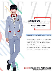 時(shí)尚學(xué)生服校服設(shè)計(jì)圖295