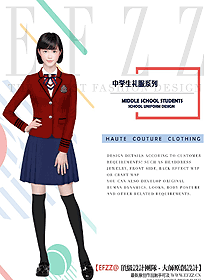 學(xué)生服校服設(shè)計效果圖306