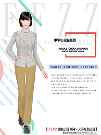 原創(chuàng)設計學生服校服款式圖309