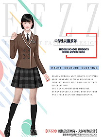 時(shí)尚學(xué)生服校服設(shè)計(jì)圖327