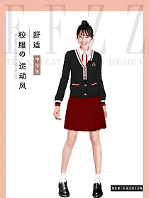 原創(chuàng)設(shè)計(jì)學(xué)生服校服款式圖336