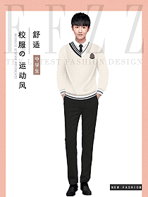 時(shí)尚學(xué)生服校服設(shè)計(jì)圖341