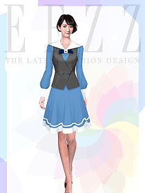 夜總會KTV服務(wù)員制服設(shè)計圖633