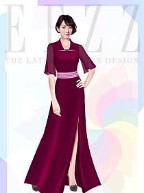 時(shí)尚KTV夜總會(huì)咨客服裝款式圖346