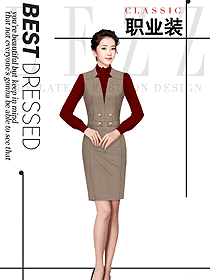 時(shí)尚女秋冬職業(yè)裝設(shè)計(jì)圖2021