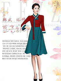 美容水療會所咨客制服設(shè)計圖581