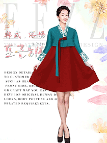 原創(chuàng)服裝設計水療會所咨客制服設計圖583