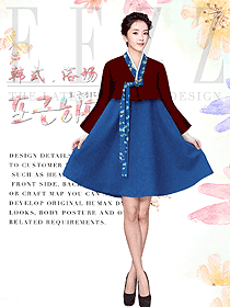 韓式汗蒸咨客制服設(shè)計(jì)圖584