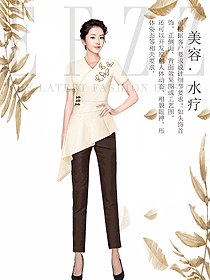 原創(chuàng)服裝設(shè)計水療會所咨客制服設(shè)計圖589