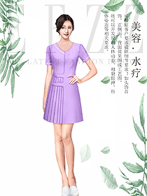 原創(chuàng)設(shè)計(jì)總臺(tái)收銀接待服裝款式圖508