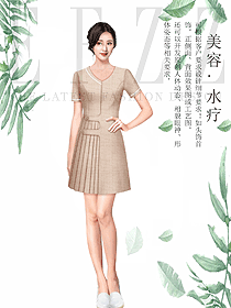 原創(chuàng)設(shè)計總臺收銀接待服裝款式圖510