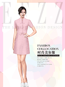 水療會所總臺收銀接待制服設(shè)計圖511