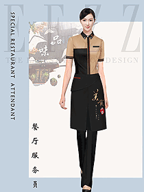 新款快餐店員工制服設(shè)計(jì)圖505