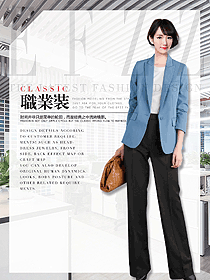 OL通勤裝女秋冬職業(yè)裝設(shè)計圖2050