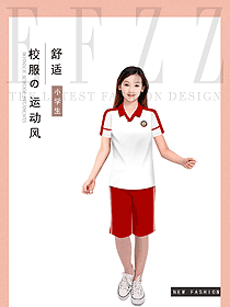 學(xué)生服校服設(shè)計(jì)效果圖348