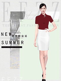 原創(chuàng)設(shè)計(jì)女職業(yè)裝短袖襯衫設(shè)計(jì)圖409