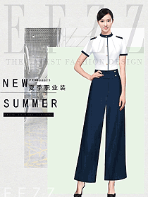 原創(chuàng)設(shè)計女職業(yè)裝短袖襯衫設(shè)計圖413