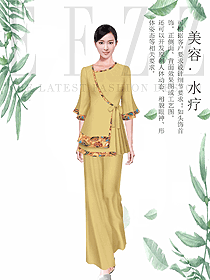 原創(chuàng)設(shè)計會所服務(wù)生制服設(shè)計圖915