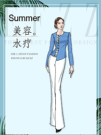 新款按摩技師服款式設(shè)計(jì)圖1500