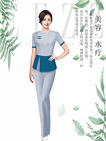 新款按摩技師服款式設(shè)計(jì)圖1512