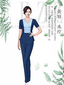 時尚按摩技師服款式設(shè)計圖1515