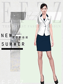 女職業(yè)裝夏裝制服設(shè)計(jì)圖1161