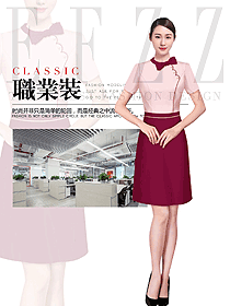 女職業(yè)裝夏裝制服設(shè)計(jì)圖1165