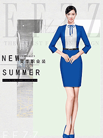 原創(chuàng)設計女夏裝制服設計圖1172