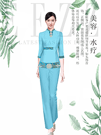 原創(chuàng)設計會所服務生制服設計圖917