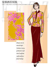 時(shí)尚酒店大堂制服設(shè)計(jì)圖1318