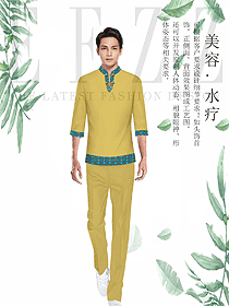 養(yǎng)生會(huì)所服務(wù)生制服設(shè)計(jì)圖920