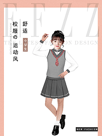 原創(chuàng)設(shè)計(jì)學(xué)生服校服款式圖355