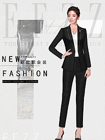 時尚女秋冬職業(yè)裝設計圖2061