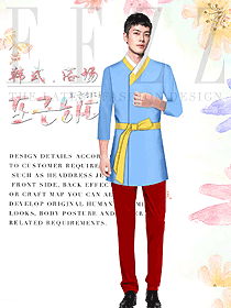 美容養(yǎng)生會(huì)所技師制服設(shè)計(jì)圖923