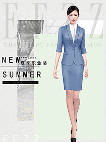 時尚女秋冬職業(yè)裝設計圖2076