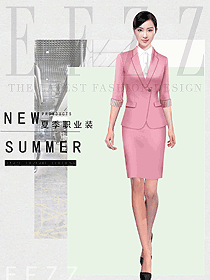 時尚女秋冬職業(yè)裝設計圖2078
