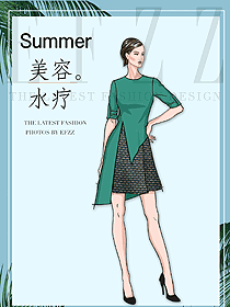 原創(chuàng)設計會所服務生制服設計圖929