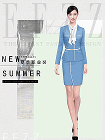 時尚女秋冬職業(yè)裝設(shè)計圖2086